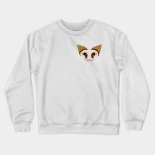 Barn Owl Eyes Crewneck Sweatshirt